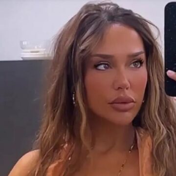 Të gjithë sytë kah ajo, Ana Kabashi shfaqet tejet provokuese edhe kur ecën rrugës