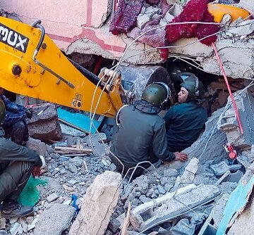 MOROCCO-QUAKE Mbi 1 mijë të vdekur nga tërmeti në Marok