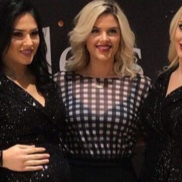 Egzona e Learta bashkë në festë, janë veshur njëjtë dhe po duken si motra