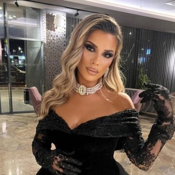 Nusja e Labit sapo doli nga frizerka, është rregulluar si ‘loҫkë’ dhe ka vënë një palë vathë gjigant