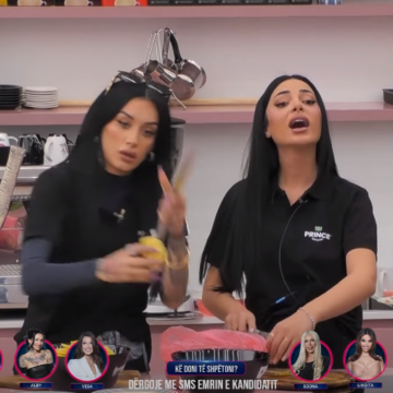 Santiana dhe Kader përplasen me fjalë – Edona shkrihet së qeshuri