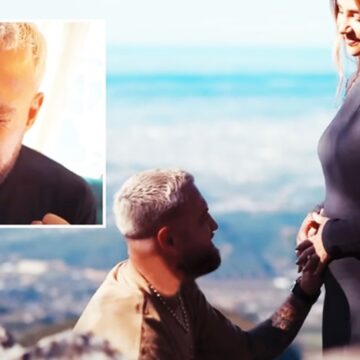 Përmes videoklipit, Luizi e konfirmon se po bëhet baba i një vajze, shfaq Kiarën me barkun e fryrë