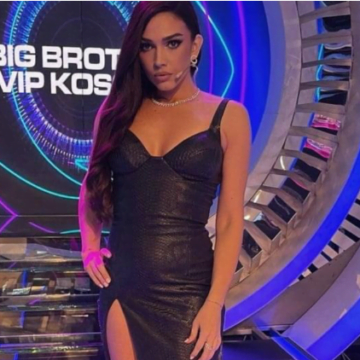 Prezantuesja e Big Brotherit niset për një aheng, fustani i saj plot ‘gurë’ mori tërë vëmendjen