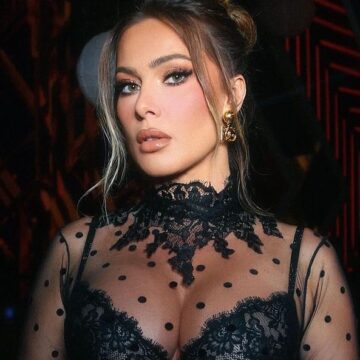 E veshur me fustan të tejdukshem e me gjoksin zbuluar, Olta do ta ‘çmend’ Dorin sonte