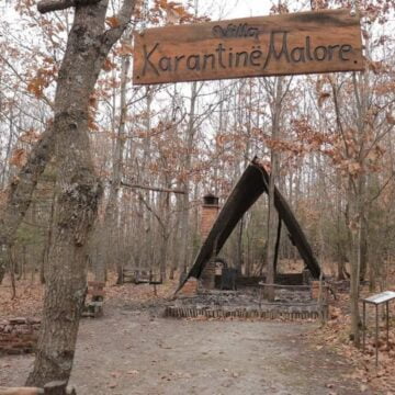 Digjet Villa “Karantinë Malore” në Shalë të Lipjanit (FOTO)