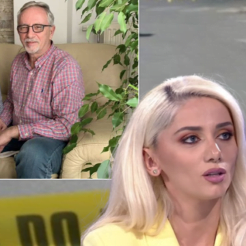 Pasi babain ia shkeli vetura, Gresa i përloti të gjithë me fjalët për të