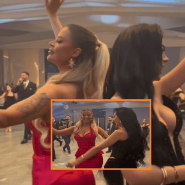 Santi e Kaderi e “kallin”atmosferën në dasmën e çiftit Adri-Ilirana