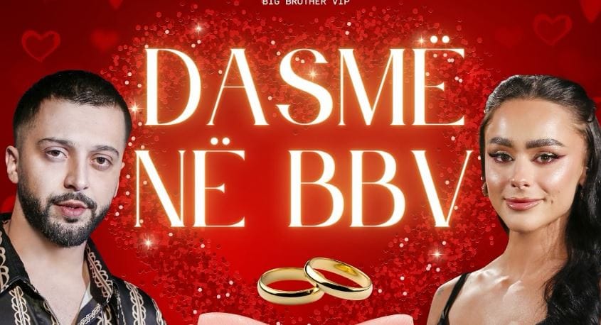 Egli Natë e madhe për Gjestin dhe Eglin, sonte po martohen, dasmë e madhe në Big Brotherin e Shqipërisë