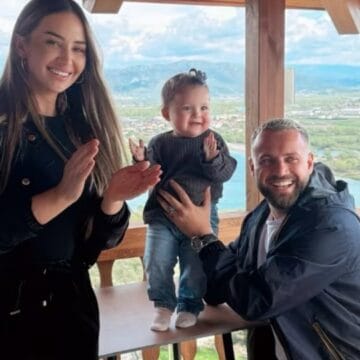 Do t’ua marrë zemrat, Luizi ndan momentin më të ëmbël me Kiarën dhe Lunën nga Shkodra