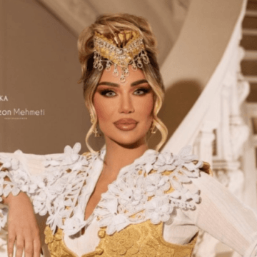 Adelina Tahiri bëhet sërish nuse për ditëlindjen e saj, e ka “sosë” me e tranu burrin e saj 15 vjet më të vjetër