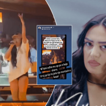 ar-1 Albina Kelmendi godet rëndë Eglin:“Një këngë kaq e madhe, bastardohet duke u kënduar në brekë”