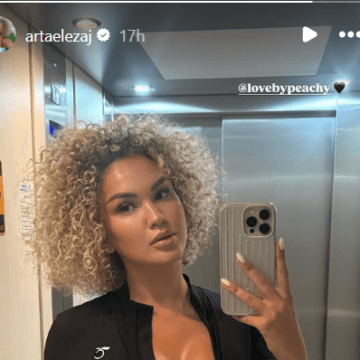 arta 1 Arta Elezaj ‘shpërthen’ në Instastory, gjoksi i saj merr gjithë vëmendjen