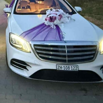 engji Opoja “pushtohet” nga veturat luksoze, nisen për ta marrë nusen e tyre, Engjëllushën – dalin pamjet