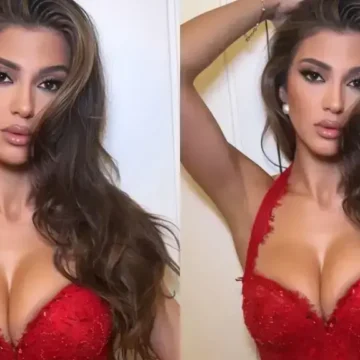 Përse fustani i kuq i Loredanës ngjall kaq shumë spekulime mbi marrëdhënien me Don Xhonin?