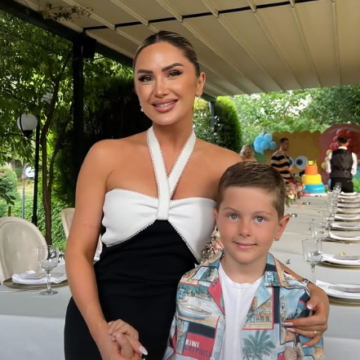 Capture Nuk do t’i mbani lotët, pas martesës kjo është hera e parë që Engji po takohet me nipin e saj Matinin