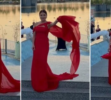 E kuqja i shkon për shtati – deputetja Edona Llalloshi mahnit dhe iu lë pa fjalë me këtë pamje