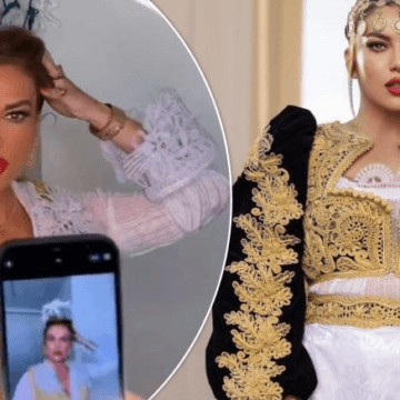 Leonora-1 Nuk do t’iu besoni syve, vetëm pak ditë pas martesës Leonora Jakupi në gjendje aspak të mirë – krejt asht e lëkurë