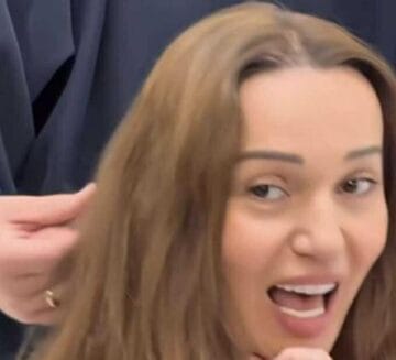 Në jetë e Teuta Krasniqit paska ‘krisur’ diçka, ajo shfaqet pa pikë grimi në fytyrë