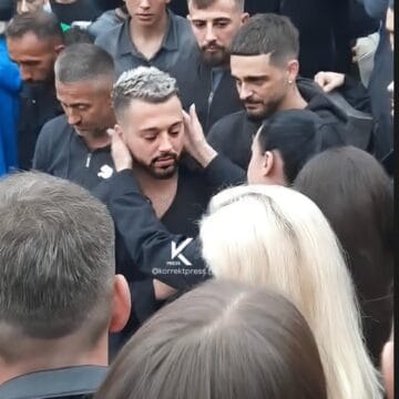 557068217_1231140052364109_6051548154568279925_n Egli merr pjesë në varrimin e vëllaut të Gjestit, shihet më e mërzitur se kurrë për ish-kunatin e saj