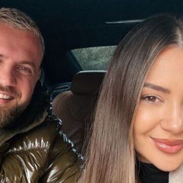 luiz-kiara E veshur si princeshë Kiara mahnitë Luizin. Ata duken kaq të lumtur pranë njëri−tjetrit