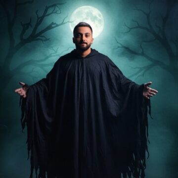 Gjesti rikthehet pas vdekjes së vëllait, e feston Halloweenin dhe vishet krejt në te zeza