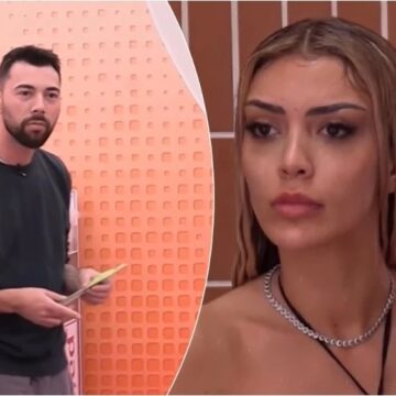 IMG_5898 “Më lër të lahem pashë Zotin”, Angelo tenton të këndojë për Brikenën ndërsa ajo bën dush