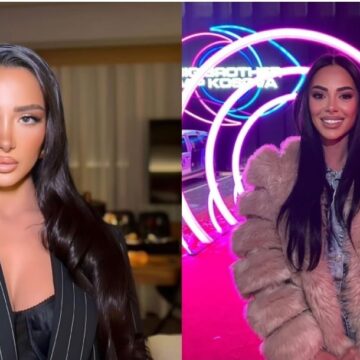 Pasi mori vesh se Lumbardhi u lidh me Albën, çmendet Kaderi, tregon krejt gjoksin me fustanin “hot” që ka veshur