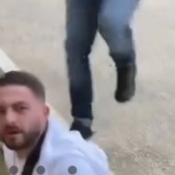 IMG_6936 Publikohet momenti kur Limi rrahet në mes të rrugës, pamjet shumë të rënda, dyshohet se ishte Finemi ai që e goditi