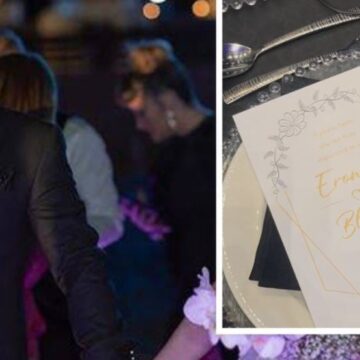 Dalin pamjet e reja nga ftesat dhe salla e dasmës së Bleros, ja dekori që çifti zgjodhën për ditën e madhe të tyre