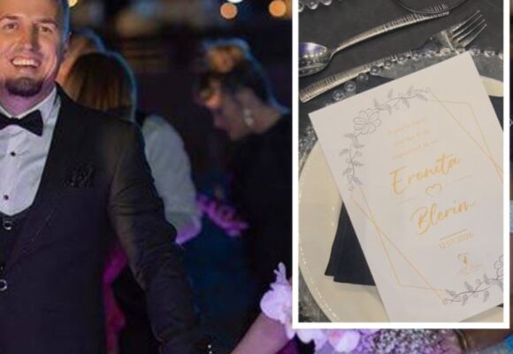 Dalin pamjet e reja nga ftesat dhe salla e dasmës së Bleros, ja dekori që çifti zgjodhën për ditën e madhe të tyre