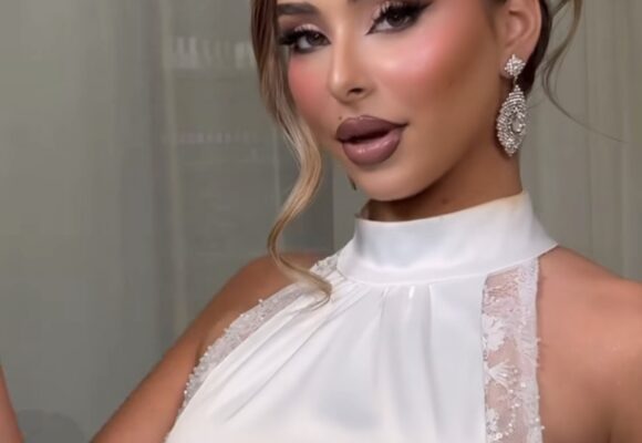 Elijona rregullohet e bëhet si nuse për qejfin e vjehrrës, po duket tamam si një grua për shtëpi