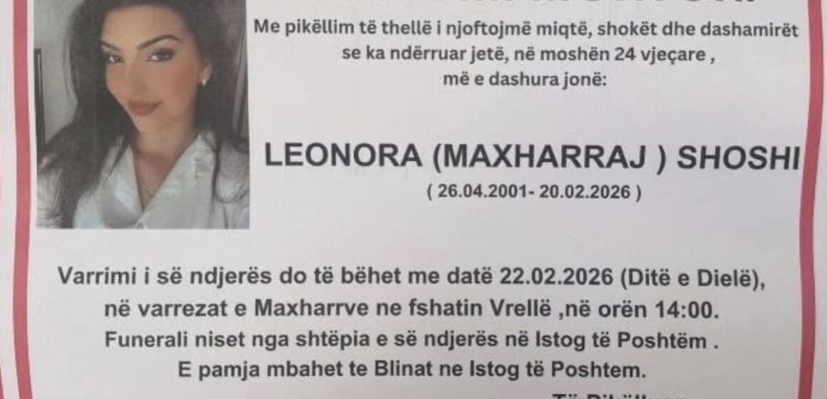 Screenshot E dhimbshme: Nesër varroset gruaja nga Istogu që humbi jetën tragjikisht dje